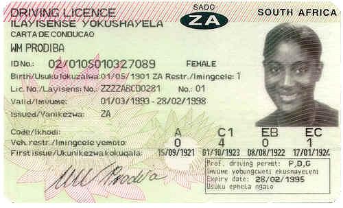 Drivers Licence Verification South Africa